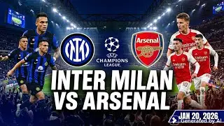 LIVE: Inter Milan vs Arsenal (FC26 Simulation)