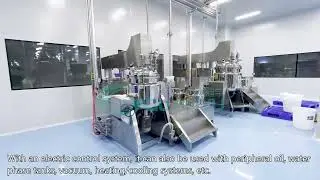 emulsifying machine cream chemical reactors production line solution