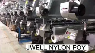 JWELL Polyester POY Spinning Machine (Video)  infssx@jwell.cn