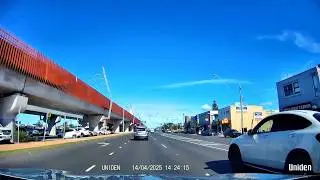 Dash cam Melbourne Australia.  Driving from Edithvale to Skye.