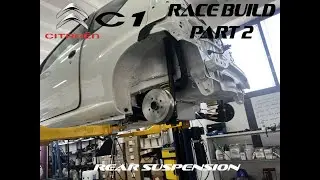 From Street to Track turning a Citro&euml;n C1 into a Race Car: Part 2 - Rear suspension