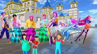 Yuta Mio Panik Saja Boys Disunat 100 Kali Rumi Demon Hunters Hamil Besar | Sakura School Simulator