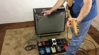 1993 112 Fender Concert Amp with Pedals.