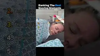Ranking The Best Snoring Sound Moments! 💤😂