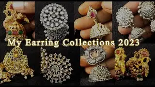 My fav earring collection 😍jewelry collection