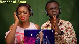 OUR FIRST TIME HEARING India Martínez  Vencer al Amor (en cinco idiomas) REACTION!!!