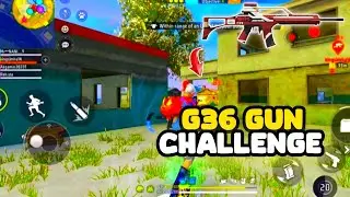 Gun Challenge Free Fire 2026 🔥 Real Power of G36 | Headshot Class Squad Battles | AK Gaming