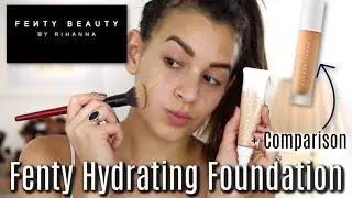 Fenty Beauty Hydrating Foundation VS Soft Matte Foundation