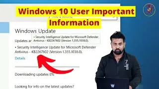 Windows 10 Old and New, Windows defender Antivirus Update || KB2267602 || 21H2
