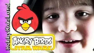 Boba Fet Star Wars + Angry Birds! Story by HobbyPig of HobbyKidsLand