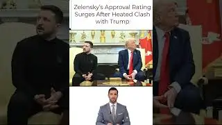 #Zelensky&rsquo;s Approval Rating Surges After Heated Clash with #Trump