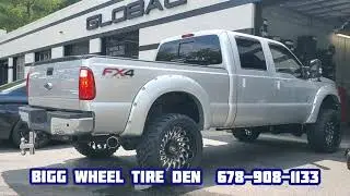 Ford F-250 on Cali Offroad 24x12 with AMP 35s