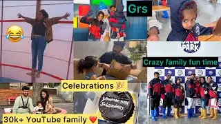 30k YouTube family celebration❤️ ಸಮಯ ಹೋಗಿದ್ದೆ ಗೊತ್ತಾಗಿಲ್ಲ family outing to GRS fantasy park Mysore 😍