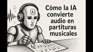 C&oacute;mo la IA convierte audio en partituras musicales: La magia detr&aacute;s de la transcripci&oacute;n autom&aacute;tica