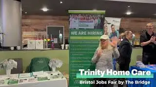 Trinity Home Care at Bristol Jobs Fair by The Bridge on Friday 24th October 2025