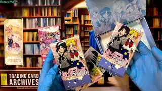 🐈&zwj;⬛🎀🌙 A GREAT #sailormoon set?! 🎀🔮 YES - Mystery Sunday Night Delivery is 🤯 #anime #tradingcards