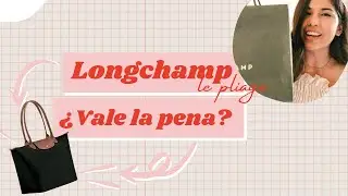 Bolsa de Lujo asequible?? RESEÑA Longchamp Le Plaige original