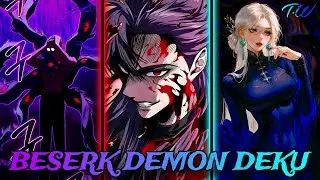BESERK DEMON GOD DEKU in Black Clover - Finale - Declaration! - MHA Texting Story 