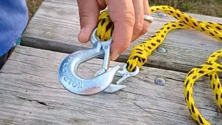 Boat Tow Harness for Tubing Ski Tow 4 Riders, Tube Tow Harness with Large Clip Quick Connector