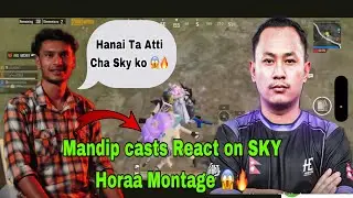 Mandip Casts React On  SKY Horaa Montage 😱!! #anshyt #cr7 #mandipcasts #skyhoraa #mandipyt #horaa
