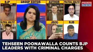 Tehseen Poonawalla Counts BJP Leaders Who Have Serious Criminal Charges Against Them | Navika Kumar