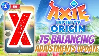 Axie Origin 75 HUGE BALANCING ADJUSTMENTS before Official Launch | Axie Origin Update Episode 71