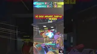 This Is What 10,000 Hours Of Zarya Looks Like #overwatch2