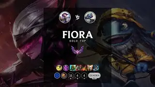 Fiora Top vs Fizz - EUW Master Patch 12.15