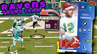 FASTEST QB IN MUT On The Ravens Theme Team
