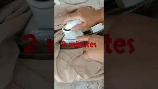 How to repair Holes with double sided fusion tape |#sewtipsandtricks
