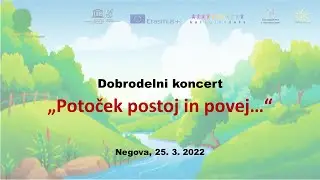 Dobrodelni koncert OŠ dr. Antona Trstenjaka Negova, marec 2022