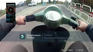 Vespa PX 177 Malossi (Prova velocità GPS v.1)