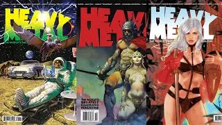 HEAVY METAL MAGAZINE ISSUE 1 (2025) REVIEW