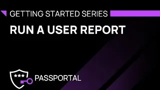 Run a User Report