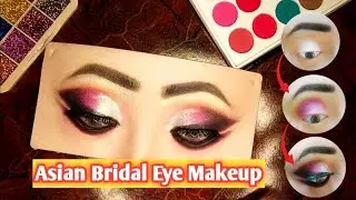 ASIAN Bridal Makeup Tutorial | Practice Board Eye Makeup | STEP-BY-STEP Eye Make up