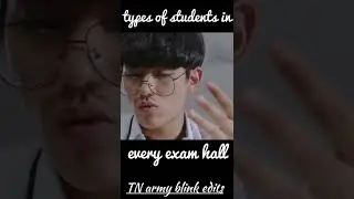 types of students in every exam hall || exam funny moments || love revolution #kdrama