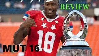 TOTY 95 Brandon Marshall REVIEW Madden 16 mut h2h gameplay