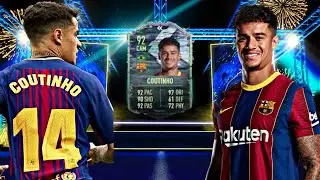 FIFA 21 - INSANE PHILIPPE COUTINHO 92 RATED FLASHBACK SBC REVIEW /CHEAPEST SOLUTION #TOTS #FLASHBACK