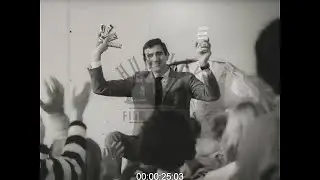 George Lazenby Advertises Fry's Chocolate, 1960s - Film 1093829