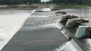 Rehabilitasi Bendung karet Jatimlerek , direkontruksi dengan model Pneumatic Spillway Gate