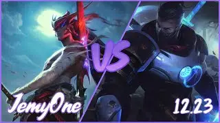 JemyOne - Yone TOP vs Shen | EUW Platinum | Patch 12.23