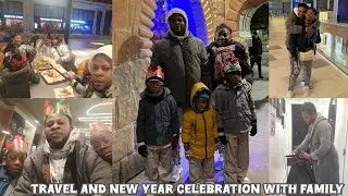 We spent the new year with grandma + travel with us 