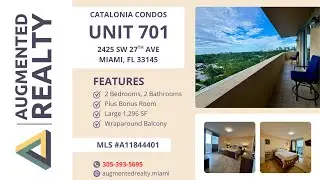 Large 2-Bedroom, 2-Bathroom, Bonus Room, 2 Walk-In Closets, Balcony at Catalonia Condos Unit 701