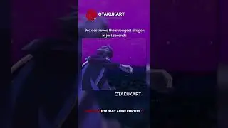 Bro destroyed the strongest dragon in just seconds #anime #shorts #animeedits #animememes
