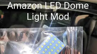 Amazon LED Dome Light Mod on the 01' Camaro