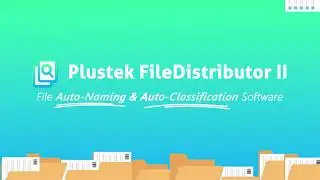 Plustek FileDistributor II-File Auto-Naming & Auto-Classification Software