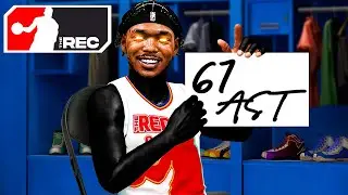 I BROKE THE ALL TIME REC ASSISTS RECORD....