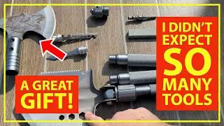 This Folding Military Shovel Camping Axe is Great For Simple DIY Home Projects