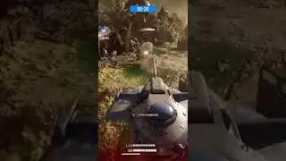 AAT Tank Transport Support on Felucia! Clearing the Way! #starwars #battlefront2