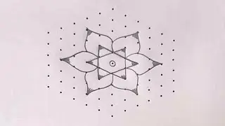 Thaipusam Special Rangoli 🌺 Simple Rangoli for Beginners 🌺 Daily Kolam